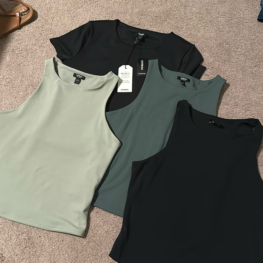 Express crop tops